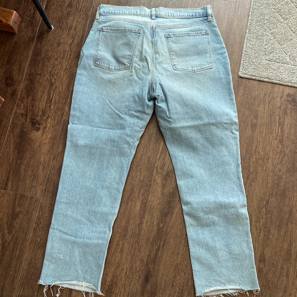 High Rise Slouchy Straight leg jeans - Picture 3 of 5